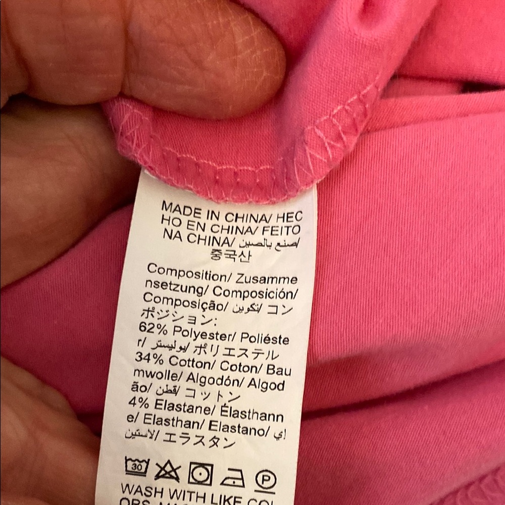SHEIN Pink Graphic Oversized Tee - Size S - Picture 8 of 9